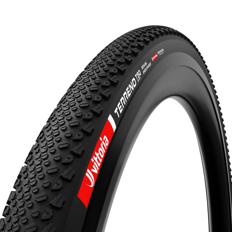 Vittoria Terreno T50 700c Mixed Gravel Endurance Tyre in Black-1