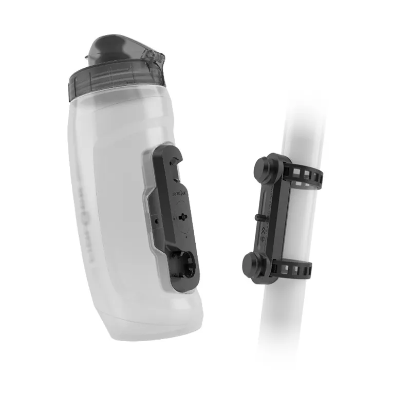 Fidlock TWIST Bottle 590 + Uni Base 590ml in Trans Black