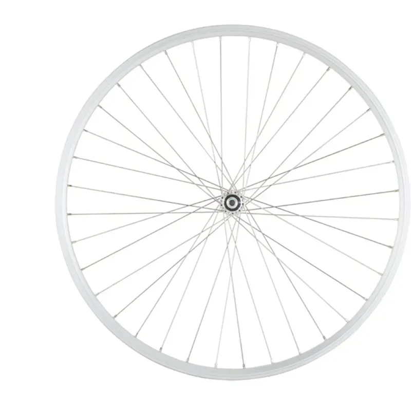 M Part Wheels Solid 100/DW29/PG 36-hole 700c 100mm Fr. Wheel in Silver-2