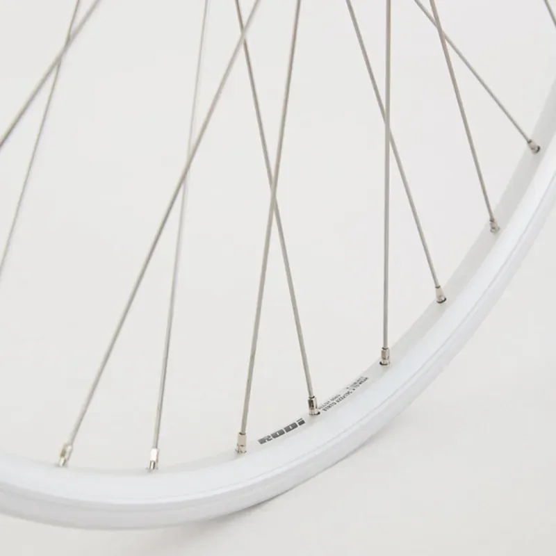 M Part Wheels Solid 100/DW29/PG 36-hole 700c 100mm Fr. Wheel in Silver-3